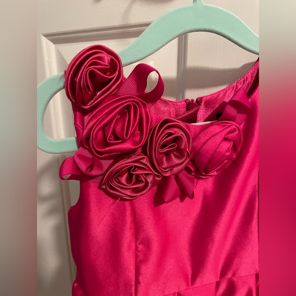 🩷BAKER by Ted Baker NWOT Barbie pink toddler dress size 2-3 - Picture 3 of 9